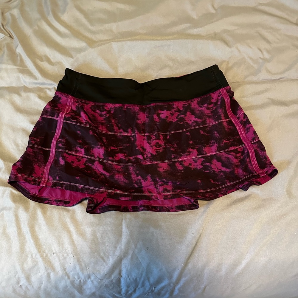 Lululemon Magenta Running Skort